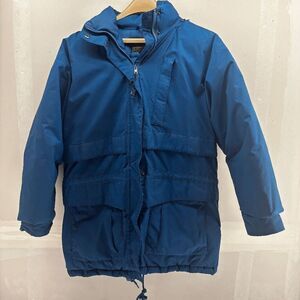 VTG Eddie Bauer Jacket Goose Down Mens Medium Ridge Line Gore-Tex Coat Puffer